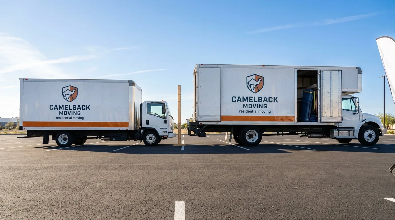 Moving truck size capacity guide in Marysville